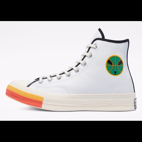 Roswell Rayguns White Leather Chuck 70 Converse - Picture 3 of 8